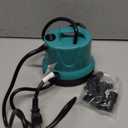 VIVOSUN 850GPH 60W Submersible Pump for Fish Tank, Pond, Aquarium, Hydroponic Systems with 5ft Power Cord and 4 Nozzles Blue