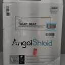 Angel Shield Toilet Seat Round Wood Slow Close(Dark Walnut)