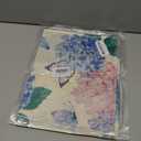 Spring Summer Hydrangea Placemats Set of 4, Pink Blue Purple Flower Butterfly Dining Place Mats Table Decor, Seasonal Floral Home Kitchen Decoration 12 x 18 Inch