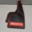 4Pcs Car Mud Flaps Universal Fit Fender Splash Guards No Collision Rubber Mud Flaps for Car SUV