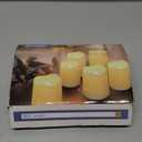 SHYMERY Flameless Votive Candles,Flameless Flickering Electric Fake Candle,24 Pack 200+Hour Battery Operated LED Tea Lights in Warm White for Wedding, Table, Halloween,Christmas Decorations 1.5"X1.7"