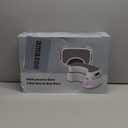 MR.SIGA Toilet Stool Squat Adult, Bathroom Stool Heavy Duty, Anti Slip Toilet Step for Bathroom, Toddler Step Stool for Kids, Off-White & Dark Gray