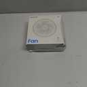 Gaiatop Mini Electric Fan with 360 Rotation, 5.5mm Gaps, Rechargeable Battery, 3 Speeds, Purple