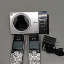 AT&T CL82207 DECT 6.0 2-Handset Cordless Phone for Home with Answering Machine, Call Blocking, Caller ID Announcer, Intercom and Unsurpassed Range, Silver