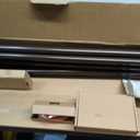KAMANINA Double Curtain Rods for Windows 66 to 120 Inch Bronze Drapery Rod