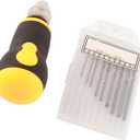 Mini Hand Drill Set, Small Hand Drill with 10Pcs Bits, Portable Micro Drill Tool Nonslip Handle for Art Craft Collection, Manual Hand Drill Set Precision Pin Vise Woodworking