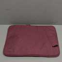 Laptop Sleeve Bag 13.3 inch, Shockproof Protective Computer Cover with Accessories Pocket, Laptop Case Compatible with MacBook Air/Pro 13-13.3 inch, Compatible for MacBook Pro 14 inch, Magenta