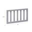 Davinci Toddler Bed Conversion Kit (M12599) in Grey