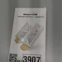 Wireless HDMI Transmitter and 2 Receiver 382FT/100M, 2.4G+5G Plug & Play Wireless HDMI Extender Kit 4K Decode for Streaming Video and Audio to Monitor from Laptop/PC/TV Box/Projector