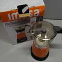IMUSA 6 or 3cup Electric Espresso Maker, Orange