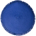 4 PK FRINGE PLACEMAT BLUE