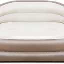 Twin Size Air Mattress Inflatable SofaDouble Inflatable Chair for Adults-Flodable Blow Up Couch Lounger-Portable Air Sofa for Indoor Living/Tent Camping/Outdoor Activities