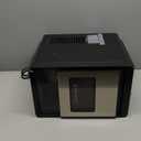 Crescent Ice Maker Countertop, 35Lbs/24H, Clear Ice Maker with Self-Cleaning & Timer, 16 Crystal-Clear Ice in 12 Mins, Countertop Ice Makers for Home, Office or Party