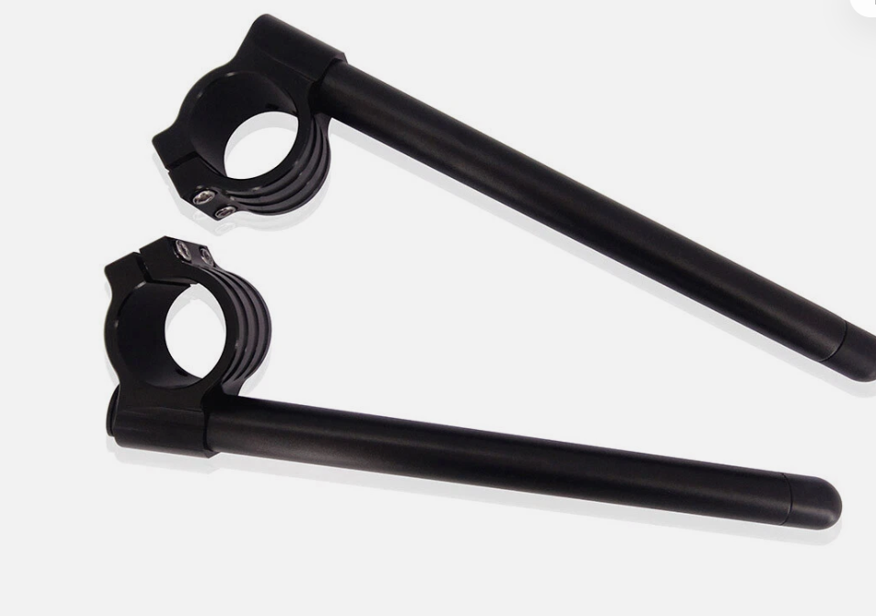 CNC Universal 51mm Regular Motorcycle Handle Bar Clip On Fork Clipon Handle Bars