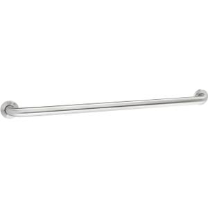 Amazon Basics Bathroom Safety Handicap Grab Bar, 36 Inch Length, 1.5 Inch Diameter, 500LBs Capacity, ADA Compliant, Stainless Steel