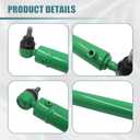 GXARTS Steering Hydraulic Cylinder LVA14159 Compatible With John Deere 4310 4400 4410 LVA14158