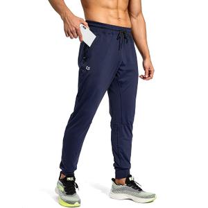 G Gradual Men's Sweatpants with Zipper Pockets Athletic Pants Traning Track Pants Joggers for Men Soccer, Running, Workout