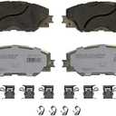 Wagner Brake OEX OEX1211 Disc Brake Pad Set Premium Ceramic