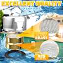 4Pcs Bathroom Faucet Aerator Replacement - 15"/16" 24mm Kitchen Bathroom Sink Attachment High Flow Aerator for Sink Faucet Aerators M24 Male Thread