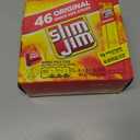 Slim Jim Smoked Meat Sticks, Original Flavor, 6g Protein Per Serving, Snack Size, 0.28 oz. (46 Count) (EXP 08/14/26)