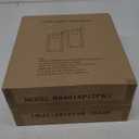 2-Pack Outdoor Light Fixtures Wall Mount, Waterproof Exterior Wall Lanterns with Clear Glass, Anti-Rust Outside Black Wall Sconces, Front Porch Lights for House Garage Doorway, Bulbs Not Included (12.5 Inch)