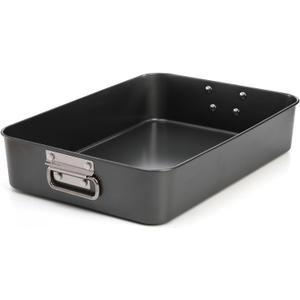 Jucoan Lasagna Pan 3 Inch Deep, 16 x 11.5 Inch Large Baking Pan Casserole Dishes for Oven, Non-Stick Baking Dishes Roasting Pan Brownies Pan for Thanksgiving, Christmas, Housewarming Gifts - Dishwasher Safe