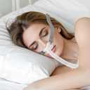 Nasal Pillow Cushion for AirFit P10 Medium - 2 Packs Optimized Comfort & Secure Seal Mask Cushions Compatible with Original Airfit P10 Frame, Replacement CPAP Supplies(M)