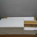 Farmhouse Storage Cabinet - Pantry with 4 Doors, Tall Kitchen Pantry with Adjustable Shelves, Organizer, White Storage Cabinet for Kitchen Dining Room Bathroom