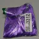 ANOGOL Hair Cap + Purple Cosplay Wig Purple Outfit for Halloween Party Violet Hair Women Men Costume for Anime Cosplay Wigs for Adult Peluca Short Violet Synthetic Wigs