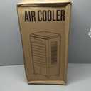 Portable Air Conditioners, 3-in-1 AC Cooling Fan 3 modes 3-Speed with Remote Control & 4 Ice Boxes, Evaporative Air Cooler with Large Tank 20H Cooling, for Home, Bedroom, Kitchen (Black)