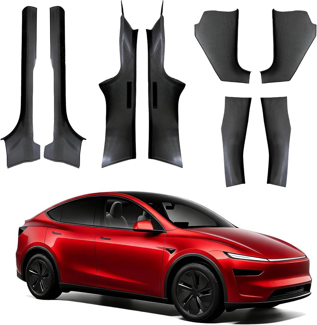 Door Sill Protectors for 2025–2026 Tesla Model Y Juniper