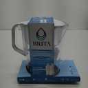 Brita Large 10 Cup Water Filter Pitcher with Smart Light Filter Reminder and 2 Standard Filtes, Made Without BPA, White (Packaging May Vary) (1512822)