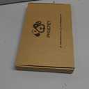 PHOEPET No Pull Dog Harness, Unique Colors Reflective Adjustable Dog Vest, with Soft Training Handle Metal Clips for Small Medium Large Dogs (Purple Base & Green Straps,M)