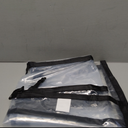 CHIYUNS Magnetic Thermal Insulated Door Curtain 34 x 80 inch, Transparent Door Cover, Keep Warm in Winter Cool in Summer, Self Sealing, Pet and Kid Friendly