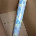 WRAPAHOLIC 30 Inch Reversible Wrapping Paper - 24 inch X 65.6 feet Jumbo Roll Baby Boy Design, Perfect for Kids Birthday, Party, Holiday, Baby Shower Packing, 24 x 787 Inch