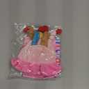 Porch Goose Birthday Outfit for 23" Lawn Goose Statue | with Hat and Scarf, Happy Birthday Goose Outfit Costume Porch Goose Outfits Yard Geese Outfits (Pink)