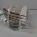 OIAHOMY 4 Pack Storage Baskets for Organizing, Basket for Shelves with Handle, Woven Baskets for Storage Toys, Towels, Books, Cotton Rope Basket 13" L x 9 " W x 7.8 " H, Brown & White