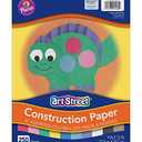 Prang (Formerly Art Street) Construction Paper, 10 Assorted Colors, Standard Weight, 9" x 12", 250 Sheets