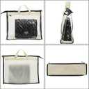 Peohud 12 Pack Clear Handbag Storage Organizer, Dust Bags for Handbags, Transparent Purse Organizer for Closet, Hanging Handbags Dust Cover Bags with Zipper, Handles and Hooks