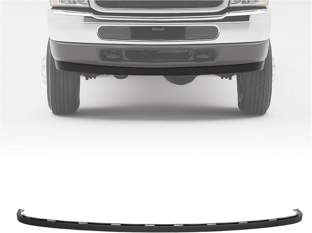 ALMULOO Front Bumper Valance Compatible with 2003-2007 Chevy Chevrolet Silverado 1500 2500 3500 HD Avalanche Replacement for GM1092200 10386198 Lower Valance Air Deflector Extension