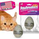 2 Catpurry Eggs - All-Natural cat Treats, Medical Grade Catnip Treat and Toy, Catnip for Cats for Relaxed Play, Safe & Digestible, Hypoallergenic & Vegan - 2.25 inches Tall, Made in USA