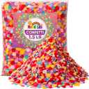 Multicolor Confetti - Mexican Colorful Party Confetti - 1.5 LBs/680 grams - Round Tissue Confetti