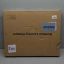 Laundry Hamper with Lid, Bamboo Clothes Laundry Basket with Handles, Removable 2-Section Liner bag, Hampers for Bedroom Aesthetic, Large Storage for Bath Towel, Sheets or Toys, Home (Black)