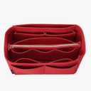 OMYSTYLE Purse Organizer Insert, Felt Tote Bag Organizer Insert with 5 Sizes, Handbag Dividers for Inside Purse, Compatible with Longchamp, Neverful, Speedy and More, Large