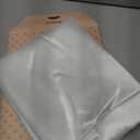 Bedsure Satin Pillowcases, Similar to Silk Pillow Cases Queen Size Set of 2, Pure White Cooling Pillow Case for Sleeping Women with Envelope Closure, Gifts for Women Men, 20x30 Inches, 2pcs