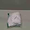 Genina Seat Covers for Dining Room Chair Seat Slipcovers Kitchen Chair Covers (White, 2 Pcs)