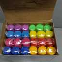 MorTime 24 Pack Bubble Wands for Kids, 8 Colors Bubbles Stick Bulk, 14.6" Easter Party Favor Summer Toy for Children
