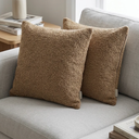18x18 Inch Pillow Covers, Soft Farmhouse Decorative Pillowcases for Couch Sofa Bed, Home Boho Decor, Modern Cushion Covers, 2 Pack