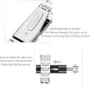 38/40/41/42mm(Series 11/10) Cool Chain Smartwatch Bands Compatible for Apple Watch Bands Series 11/ SE3/10/9/8/7/6 42/44/45/46mm Stylish Replacement Watch Strap for Iwatch S11/10/9/8/7/6