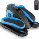 ANCHEER Under Desk Elliptical, Ellipse Leg Exerciser for Seniors Fully Assembled , Electric Seated Pedal Exerciser with Remote Control & 12 Adjustable Speed/Resistance